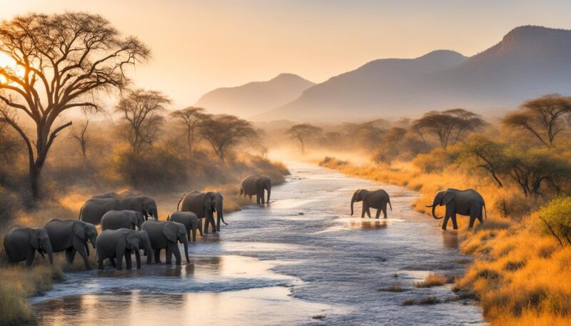 Kruger National Park in winter