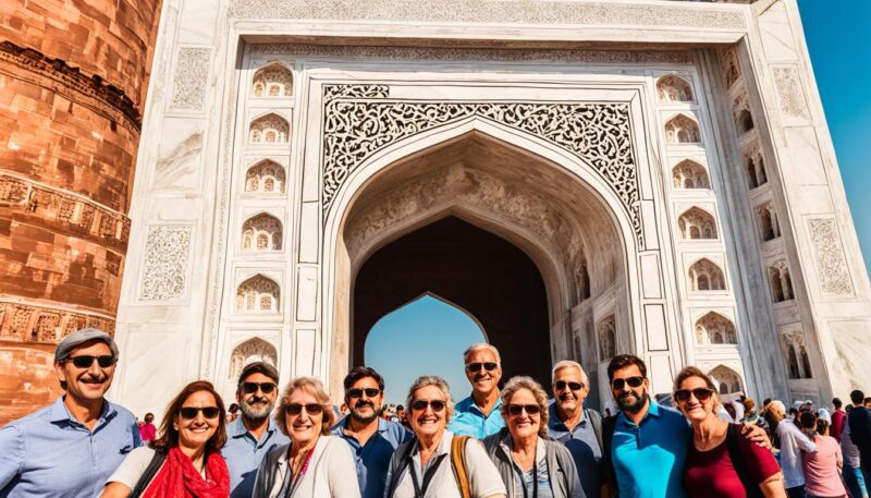 Taj Mahal entrance